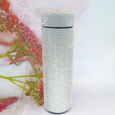 Luxury flash diamond vacuum flask