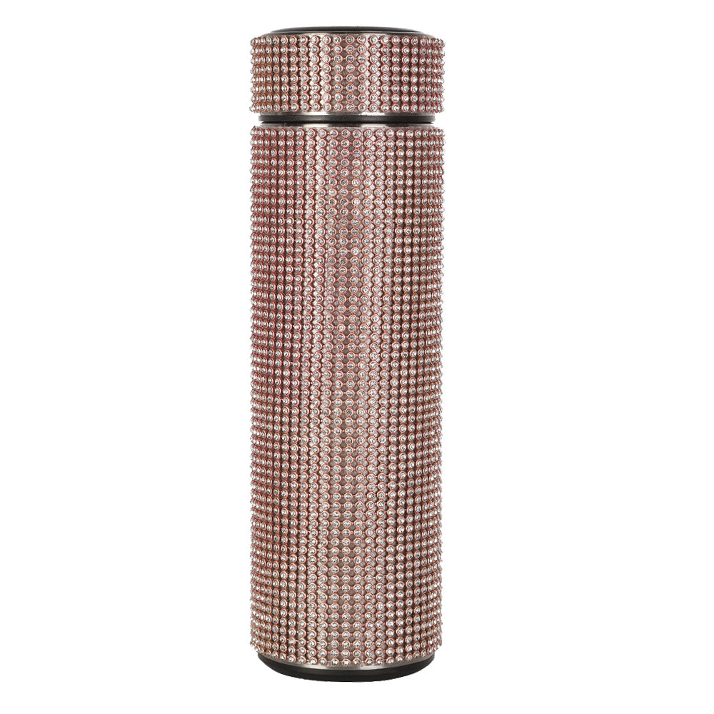 Luxury flash diamond vacuum flask